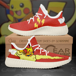 Pikagoku Shoes Custom Pikachu Mixed Goku Kintoun Anime Sneakers - 1 - GearAnime