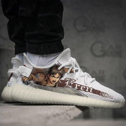 Eren Yeager Shoes Attack On Titan Custom Anime Sneakers - 3 - GearAnime