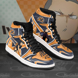 Karasuno Ryunosuke Tanaka Sneakers Haikyuu Custom Anime Shoes - 2 - GearAnime