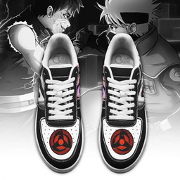 Kakashi and Obito Eyes Air Sneakers Custom Anime Shoes - 2 - GearAnime