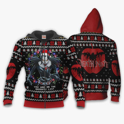 Ryuk Ugly Christmas Sweater Death Note Anime Xmas Gift VA11 - 2 - GearAnime