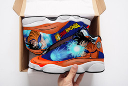 Goku Sneakers Kamehameha Custom Anime Dragon Ball Shoes - 2 - GearAnime