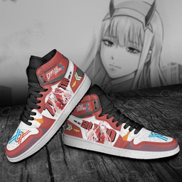 Code 002 Zero Two Sneakers Custom Darling In The Franxx Anime Shoes - 5 - GearAnime