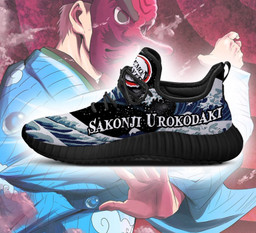 Demon Slayer Sakonji Urokodaki Reze Shoes Custom Anime Sneakers - 4 - GearAnime