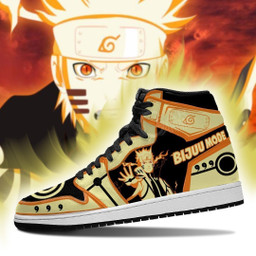 Bijuu Mode Sneakers Nine-Tails Chakra Custom Anime Shoes - 4 - GearAnime