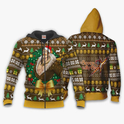 Escanor Ugly Christmas Sweater Seven Deadly Sins Xmas Gift VA11 - 2 - GearAnime