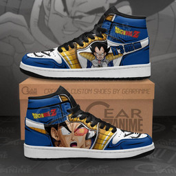 Vegeta Over 9000 Sneakers Custom Dragon Ball Anime Shoes - 1 - GearAnime