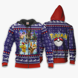 Pokemon Ugly Christmas Sweater Happy Pokemon Anime Xmas Gift VA11 - 2 - GearAnime