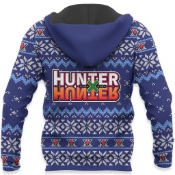 Killua Ugly Christmas Sweater Hunter X Hunter Anime Xmas Gift Custom Clothes - 6 - GearAnime