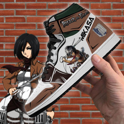Mikasa Ackerman Sneakers Attack On Titan Anime Sneakers - 4 - GearAnime