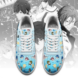 Free Iwatobi Swim Club Chibi Air Sneakers Custom Anime Shoes - 2 - GearAnime