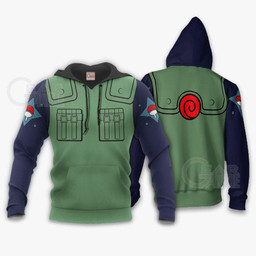 Konoha Military Force Uniform Anime Hoodie Jacket VA11 - 4 - GearAnime