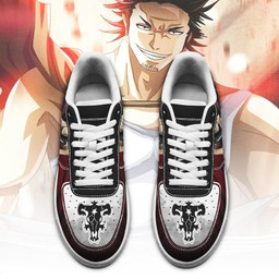 Yami Sukehiro Sneakers Black Bull Knight Black Clover Anime Shoes - 2 - GearAnime