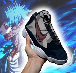 BNHA Dabi Sneakers Custom Anime My Hero Academia Shoes - 4 - GearAnime