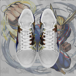All Might Skate Shoes My Hero Academia Custom Anime Shoes PN10 - 3 - GearAnime