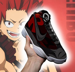 BNHA Red Riot Sneakers Custom Anime My Hero Academia Shoes - 2 - GearAnime