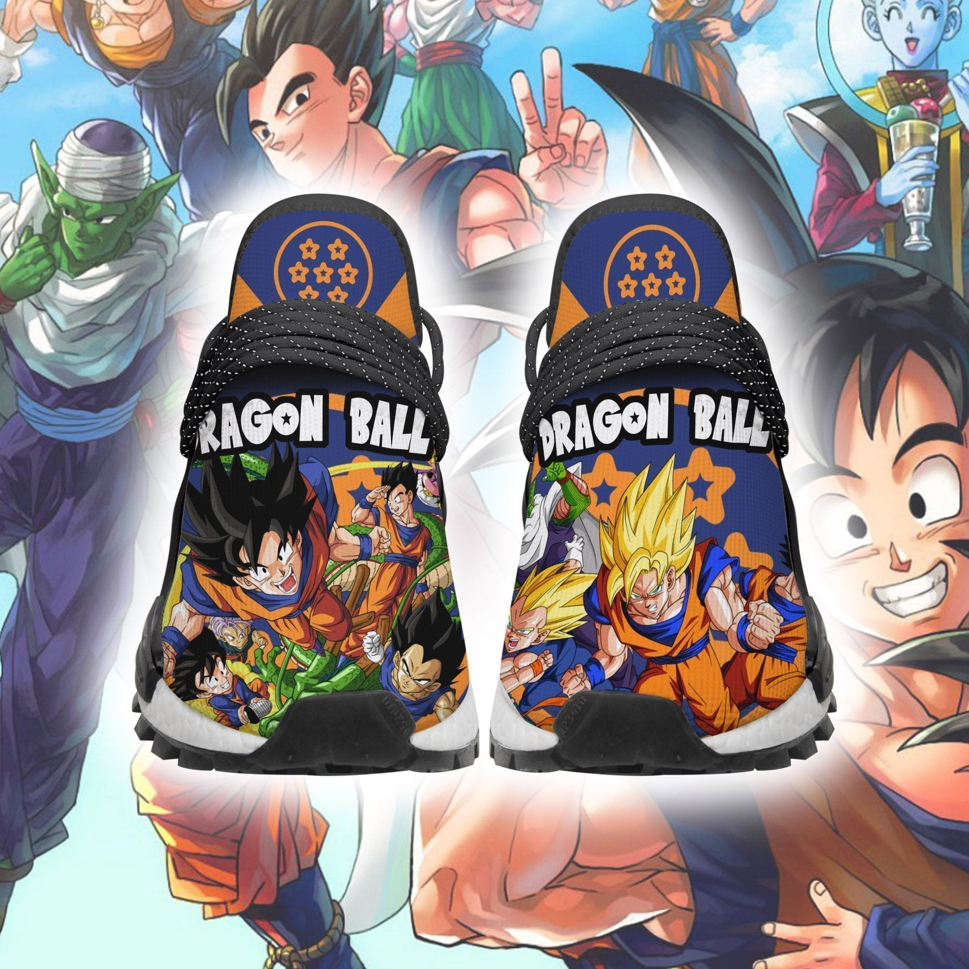 Dragon Ball Shoes Characters Custom Anime Sneakers - 2 - GearAnime