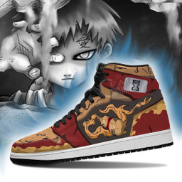 Gaara Sneakers Anime Custom Shoes Sand Village - 3 - GearAnime