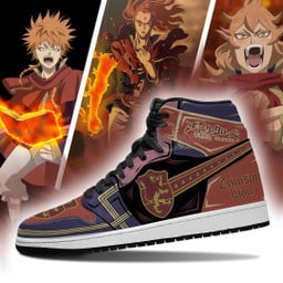 Crimson Lion Magic Knight Sneakers Black Clover Sneakers Anime - 3 - GearAnime