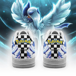 Poke Absol Sneakers Checkerboard Custom Pokemon Shoes - 3 - GearAnime