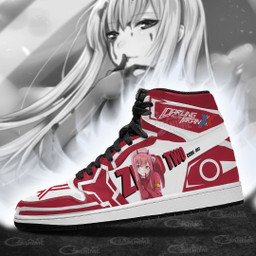 Zero Two Code 002 Sneakers Custom Darling In The Franxx Anime Shoes - 5 - GearAnime