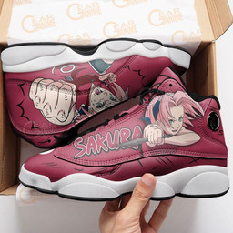 Haruno Sakura Sneakers Custom Anime Shoes - 4 - GearAnime