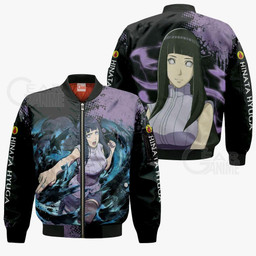 Hyuga Hinata Hoodie Sweater Custom Anime Zip Jacket - 4 - GearAnime