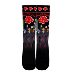 Akatsuki Clan Socks Custom Anime Socks - 2 - GearAnime