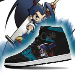 Brave Fencer Musashi Sneakers Custom Black Theme Gamer Sneakers - 3 - GearAnime