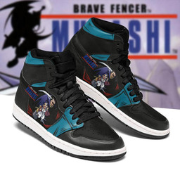 Brave Fencer Musashi Sneakers Custom Black Theme Gamer Sneakers - 2 - GearAnime