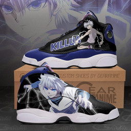 Killua Zoldyck Sneakers Custom Anime Hunter X Hunter Shoes - 1 - GearAnime
