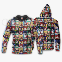 My Hero Academia Characters Hoodie Jacket Custom Anime Shirt VA10 - 4 - GearAnime