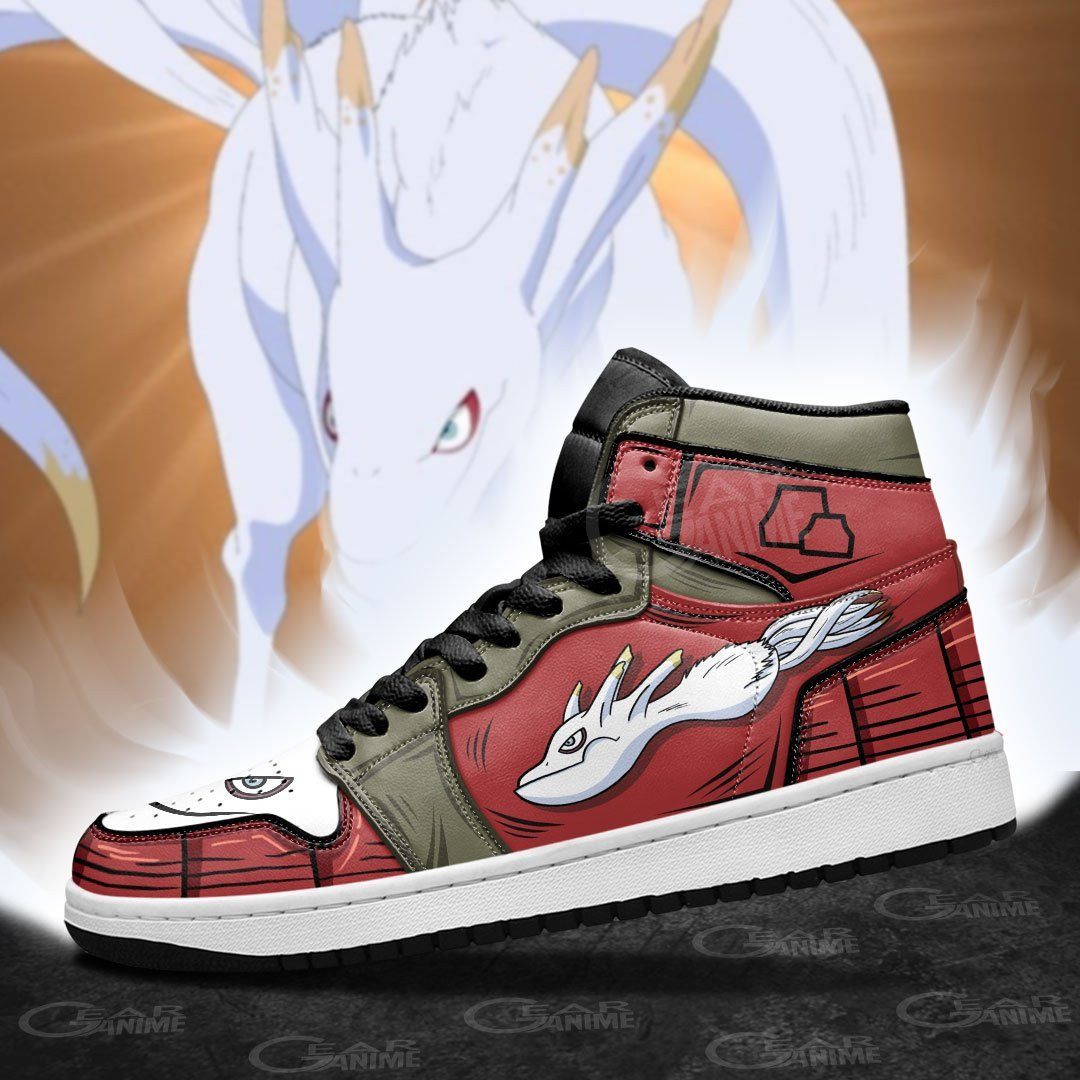 Kokuo Five-Tails Beast Sneakers Custom Anime Shoes - 4 - GearAnime
