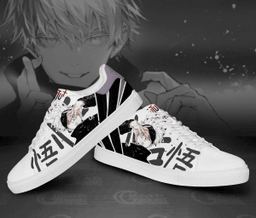 Jujutsu Kaisen Satoru Gojou Skate Shoes Custom Anime Shoes - 3 - GearAnime