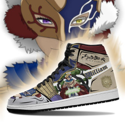 Golden Dawn William Vangeance Sneakers Black Clover Anime Shoes - 3 - GearAnime