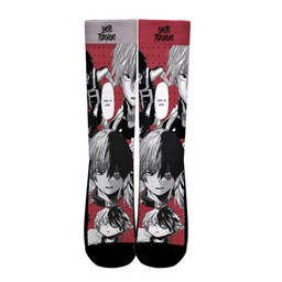Shoto Todoroki Socks My Hero Academia Anime Socks Mixed Manga - 2 - GearAnime