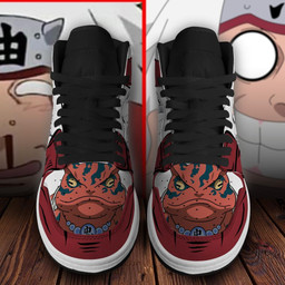 Jiraiya Pervy Sneakers Custom Funny Face Anime Shoes - 4 - GearAnime