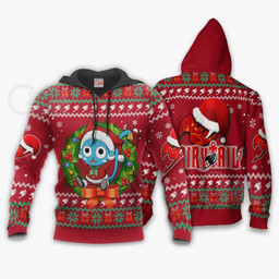 Fairy Tail Happy Ugly Christmas Sweater Anime Custom Xmas VA11 - 3 - GearAnime