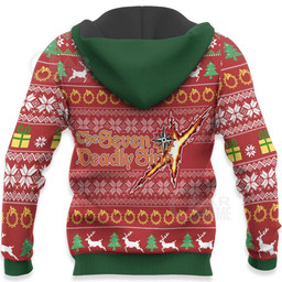 Meliodas Ugly Christmas Sweater Seven Deadly Sins Xmas Gift VA11 - 4 - GearAnime