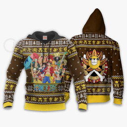 Straw Hat Pirates Ugly Christmas Sweater One Piece Anime Xmas Gift VA10 - 3 - GearAnime