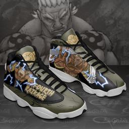Fourth Raikage JD13 Sneakers Custom Anime Shoes - 2 - GearAnime