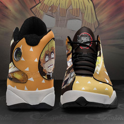 Zenitsu Sneakers Cool Funny Face Custom Anime Demon Slayer Shoes - 5 - GearAnime