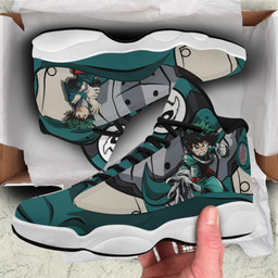 Izuku Midoriya Deku Sneakers Custom Anime My Hero Academia Shoes - 4 - GearAnime