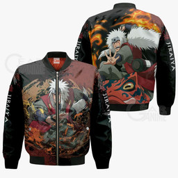 Jiraiya Sweatshirt Custom Anime Hoodie Jacket VA11 - 4 - GearAnime