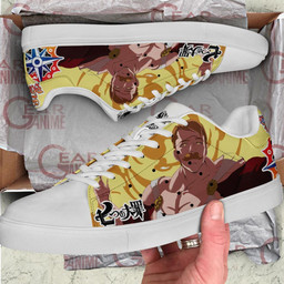 Escanor Skate Shoes The Seven Deadly Sins Anime Custom Sneakers PN10 - 2 - GearAnime