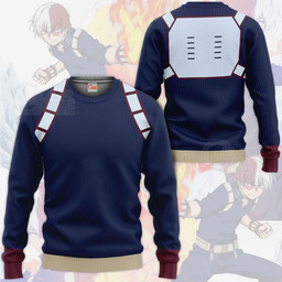 Shoto Todoroki Hero Costume Uniform My Hero Academia Anime Shirt - 2 - GearAnime