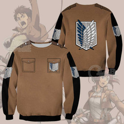 Attack on Titan Scout Jacket Cloak Costume Anime Shirt - 2 - GearAnime