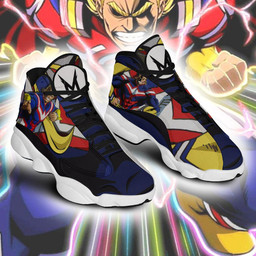All Might Hero Sneakers Custom Anime My Hero Academia Shoes - 2 - GearAnime