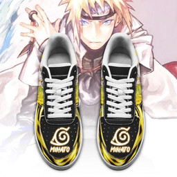 Minato Namikaze Sneakers Custom Shoes Anime Shoes Leather - 2 - GearAnime