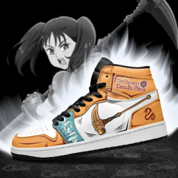Diane Gideon Sneakers Seven Deadly Sins Anime Shoes MN10 - 3 - GearAnime